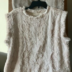 Maeve Cream Textured Top